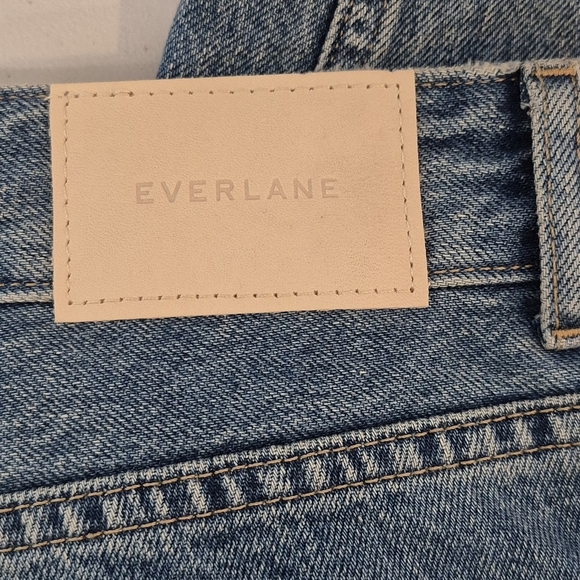 Everlane The Curvy '90s Cheeky Straight Jeans - Size 31 Crop - Picture 11 of 15